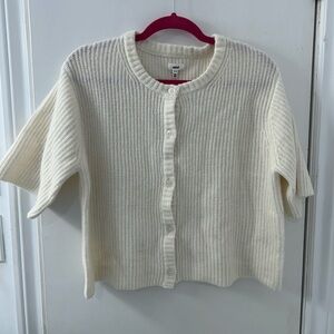 Aerie Short Sleeve Cardigan